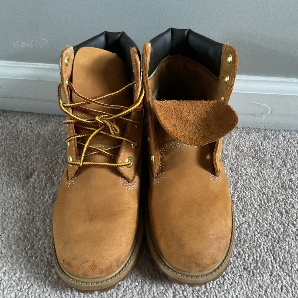 Timberland Tan Leather Boots